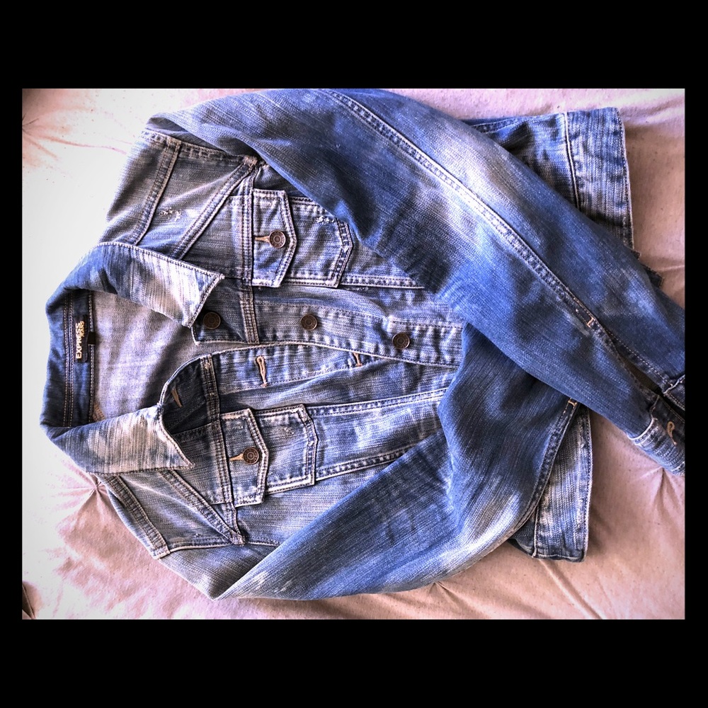 Express Cropped Jean Jacket